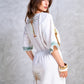 Palm Printed Dress