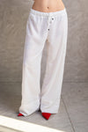 Relaxed Fit Wide-Leg Pants