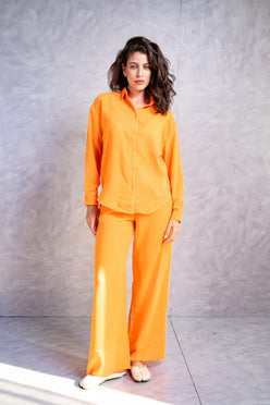 Dropped-Shoulder Relaxed Shirt