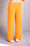Relaxed Fit Wide-Leg Pants