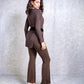 Regular Elastic Waist Pants