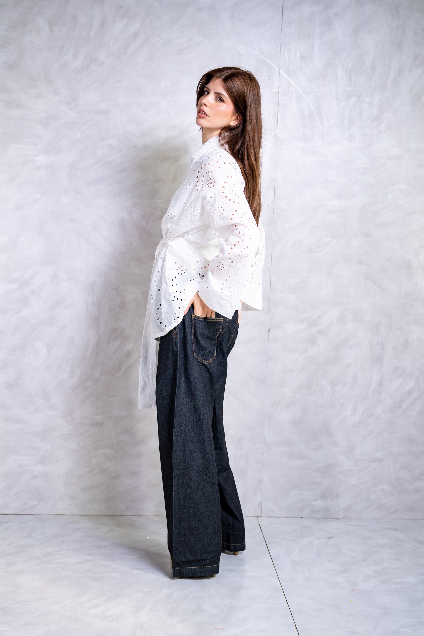 Lightweight Denim Pants