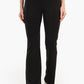Black Flare Full Length Pants