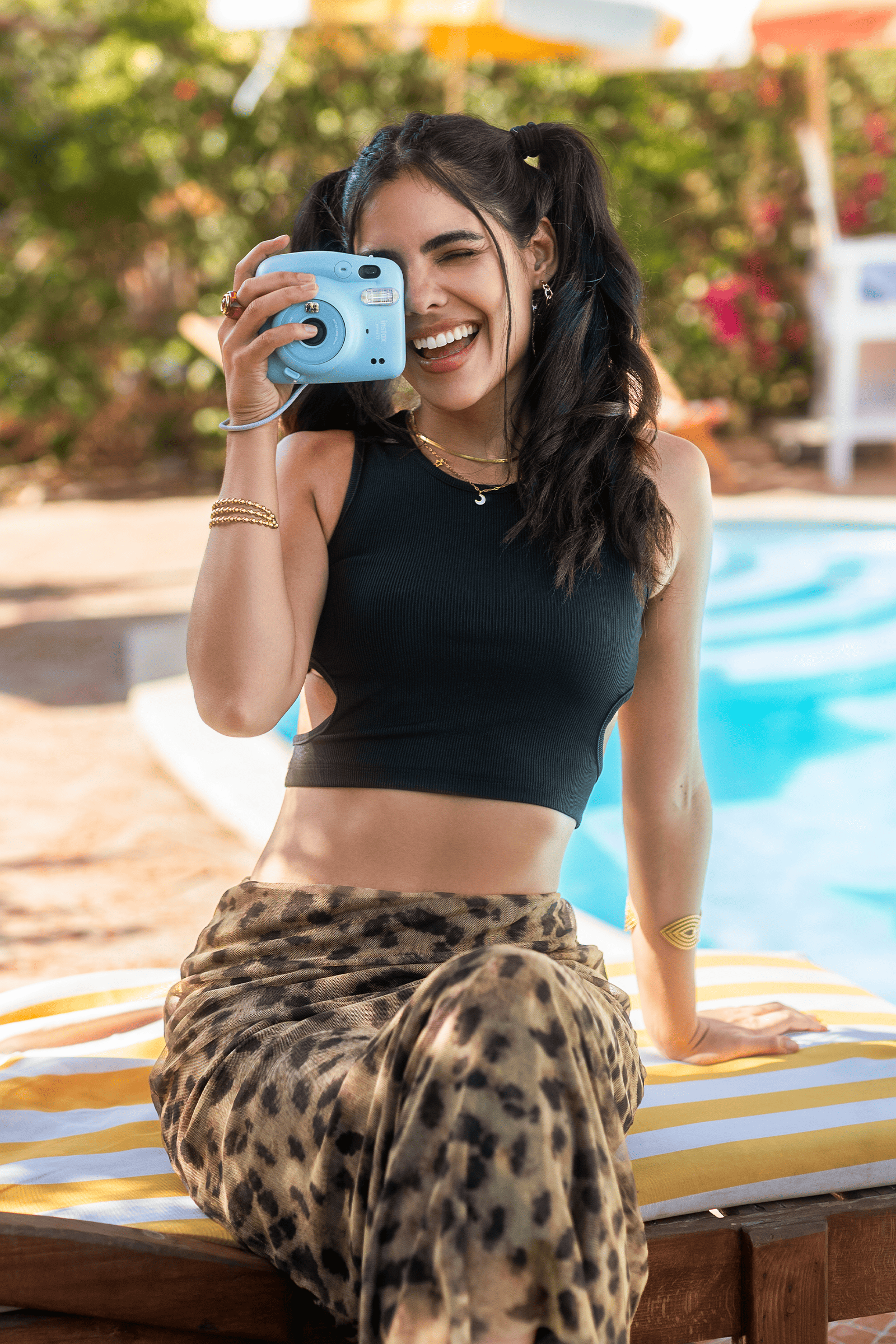 Cropped Cut-Out Ribbed Top