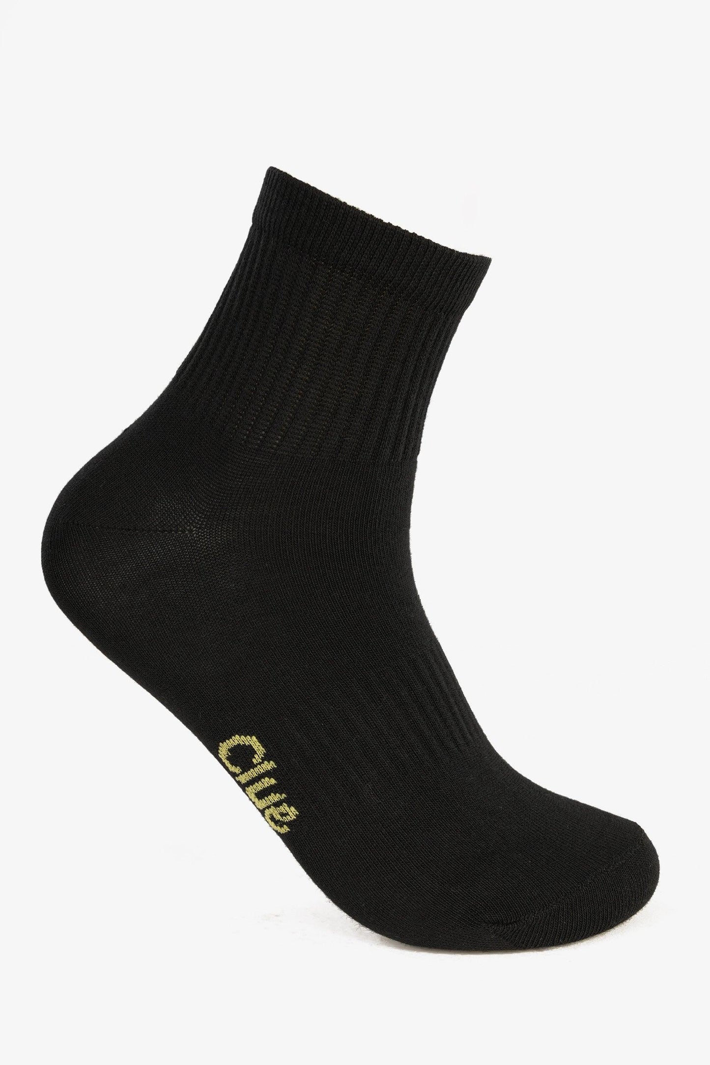 Ribbed Ankle Socks - 3 Pairs