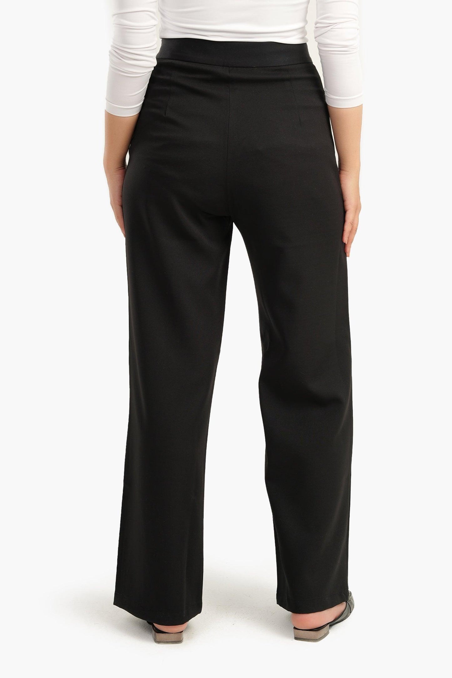 Pants with Side Zipper