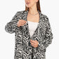 All Over Animal Print Blazer