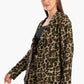 All Over Animal Print Blazer