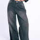 Washed Wide Jeans