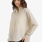 Dropped-Shoulder Relaxed Shirt
