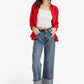 Dropped-Shoulder Relaxed Shirt