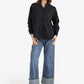 Dropped-Shoulder Relaxed Shirt