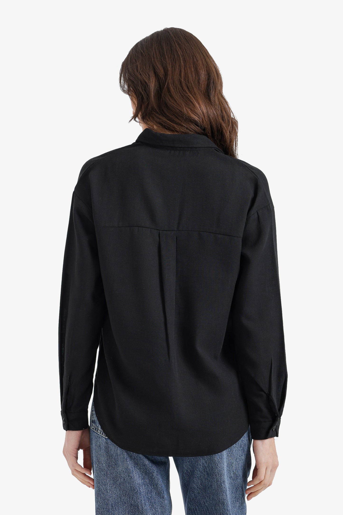 Dropped-Shoulder Relaxed Shirt