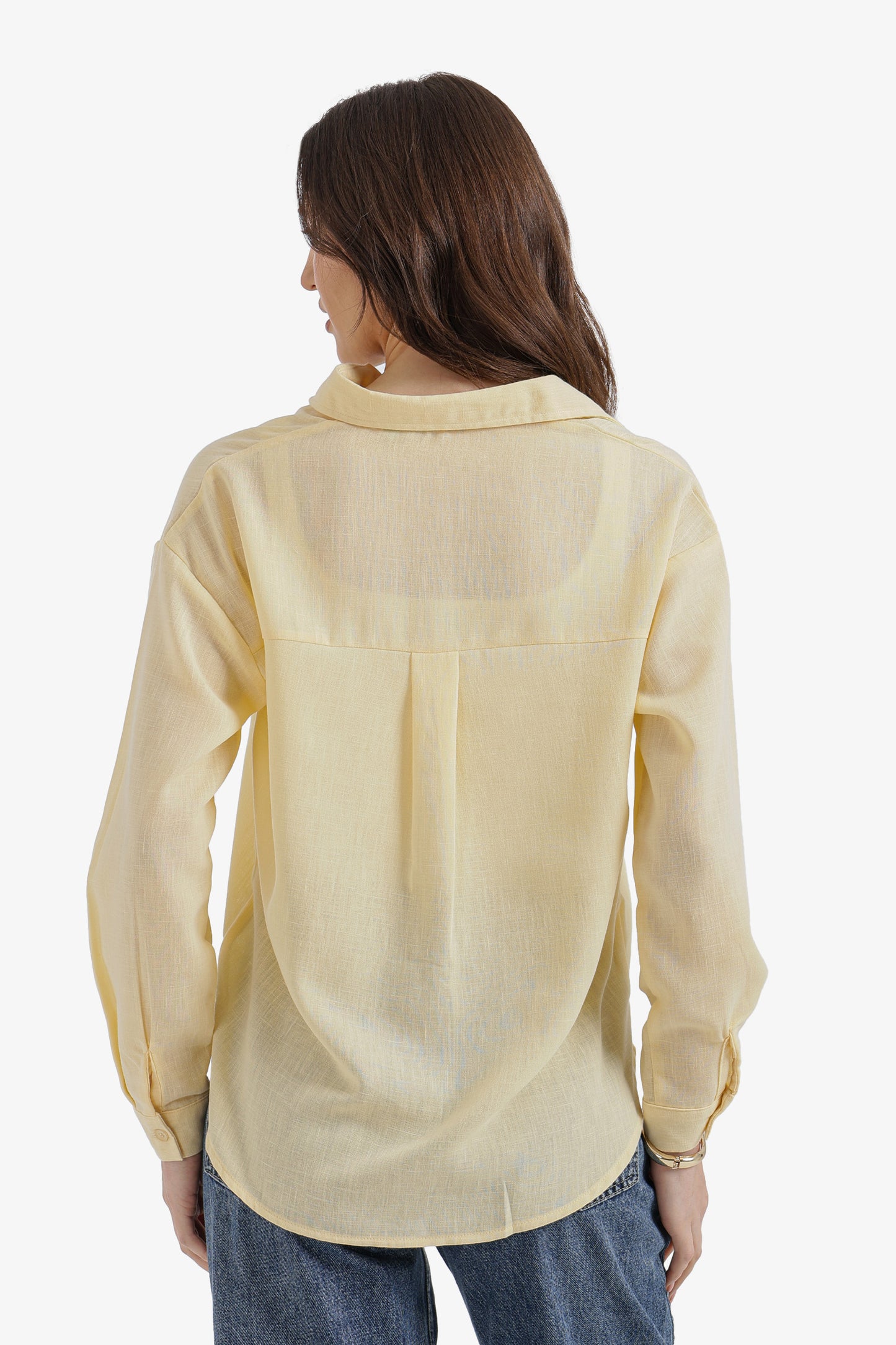 Dropped-Shoulder Relaxed Shirt