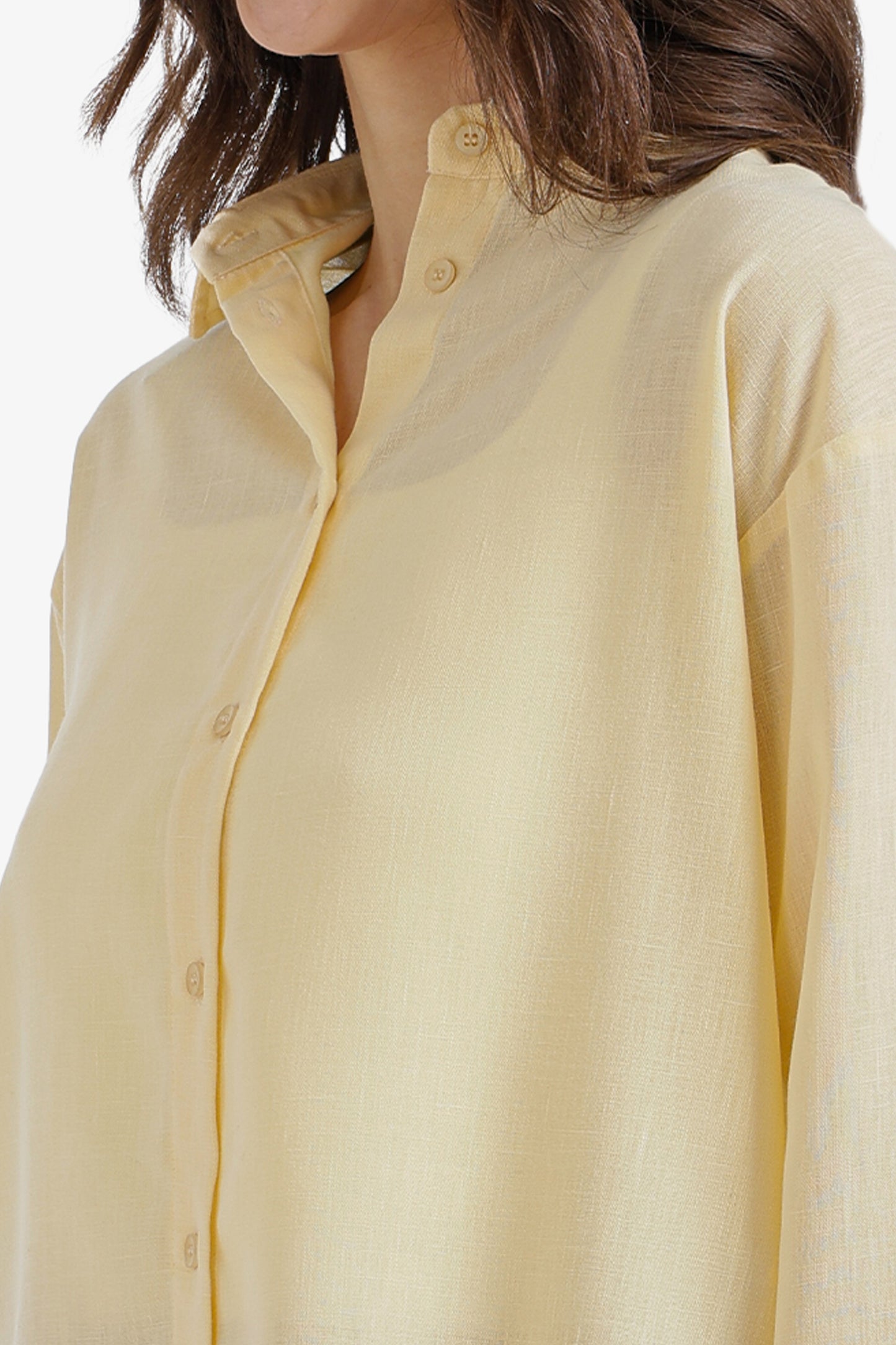 Dropped-Shoulder Relaxed Shirt