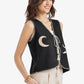 Sun & Moon Embroidered Vest