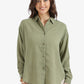 Dropped-Shoulder Relaxed Shirt