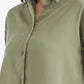 Dropped-Shoulder Relaxed Shirt