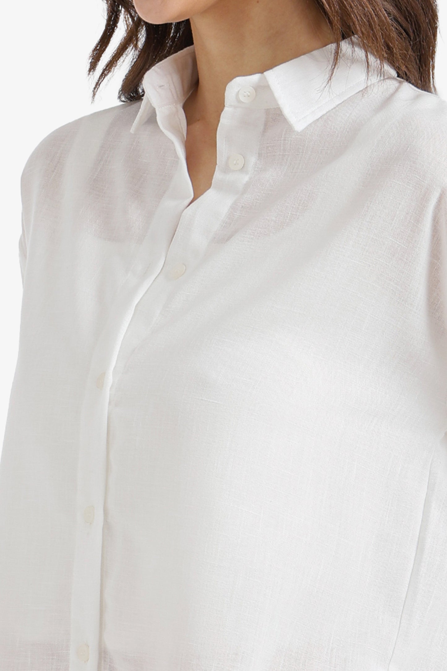 Dropped-Shoulder Relaxed Shirt