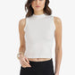 Mock-Neck Crop Top