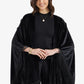 Fringed Velvet Kimono