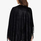 Fringed Velvet Kimono