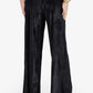 Velvet Flare-Leg Pants