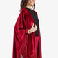 Fringed Velvet Kimono