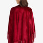 Fringed Velvet Kimono