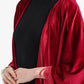 Fringed Velvet Kimono