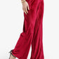 Velvet Flare-Leg Pants