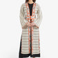 Geometric Border Kimono
