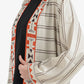 Geometric Border Kimono