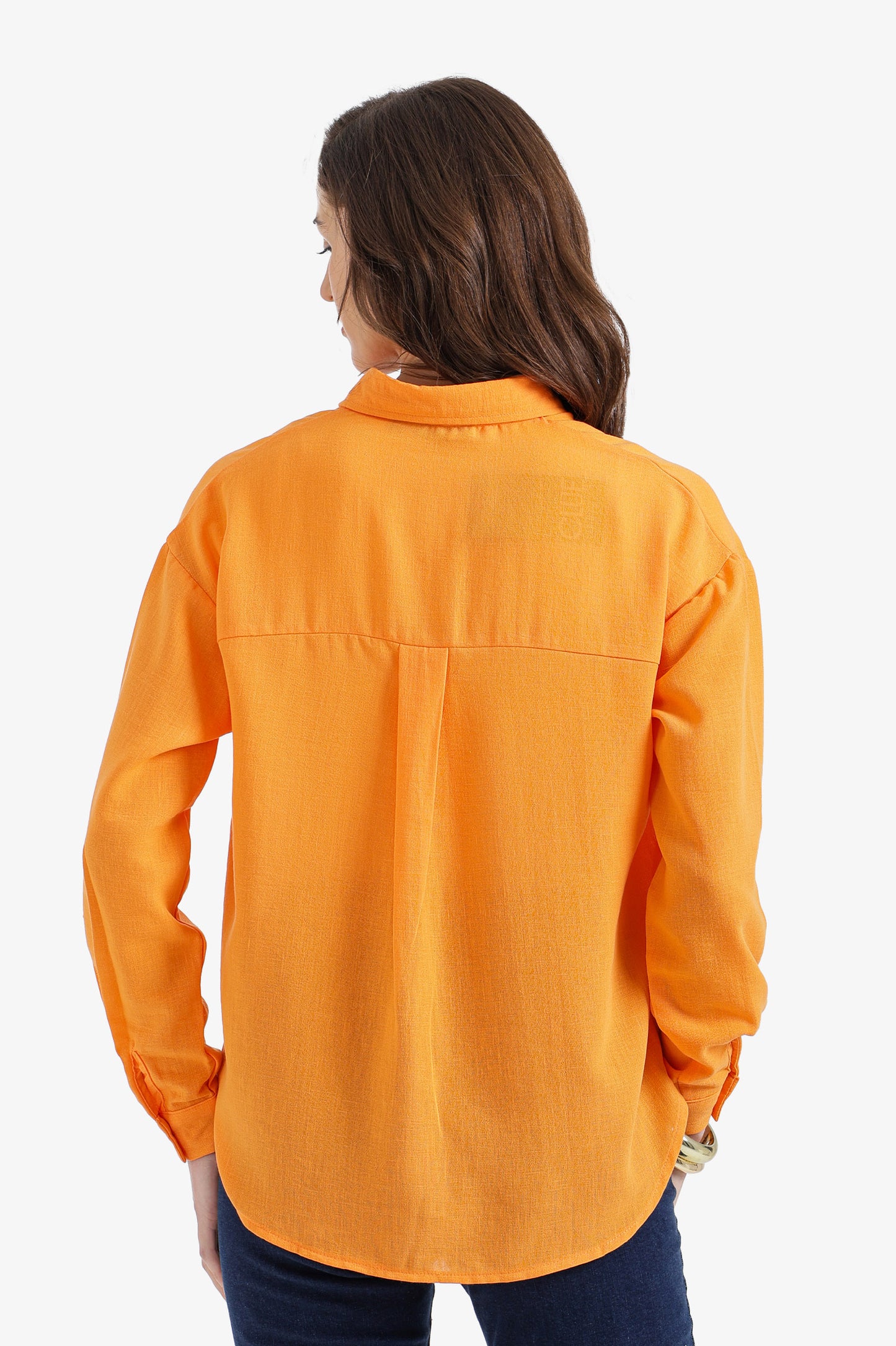 Dropped-Shoulder Relaxed Shirt