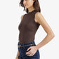 Mock-Neck Crop Top