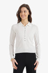 Buttoned Slim Fit Pullover