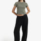 Relaxed Fit Wide-Leg Pants