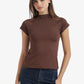 Slim Fit High Neck Top