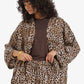 Relaxed Leopard Cardigan