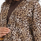 Relaxed Leopard Cardigan