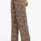 Leopard Pattern Drawstring Pants