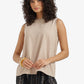 Sleeveless Viscose Blouse