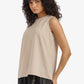 Sleeveless Viscose Blouse