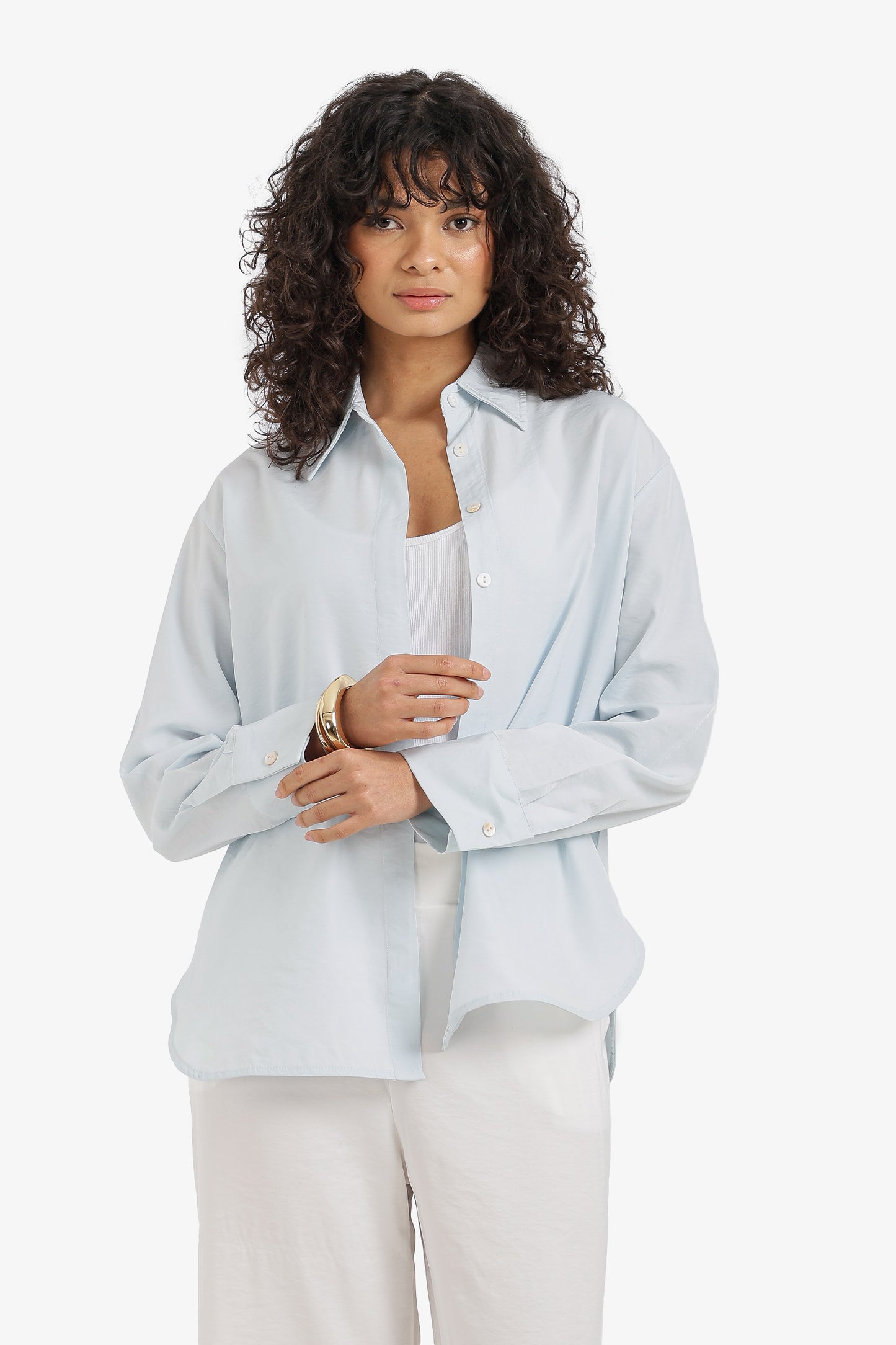 Turn-Down Collar Shirt