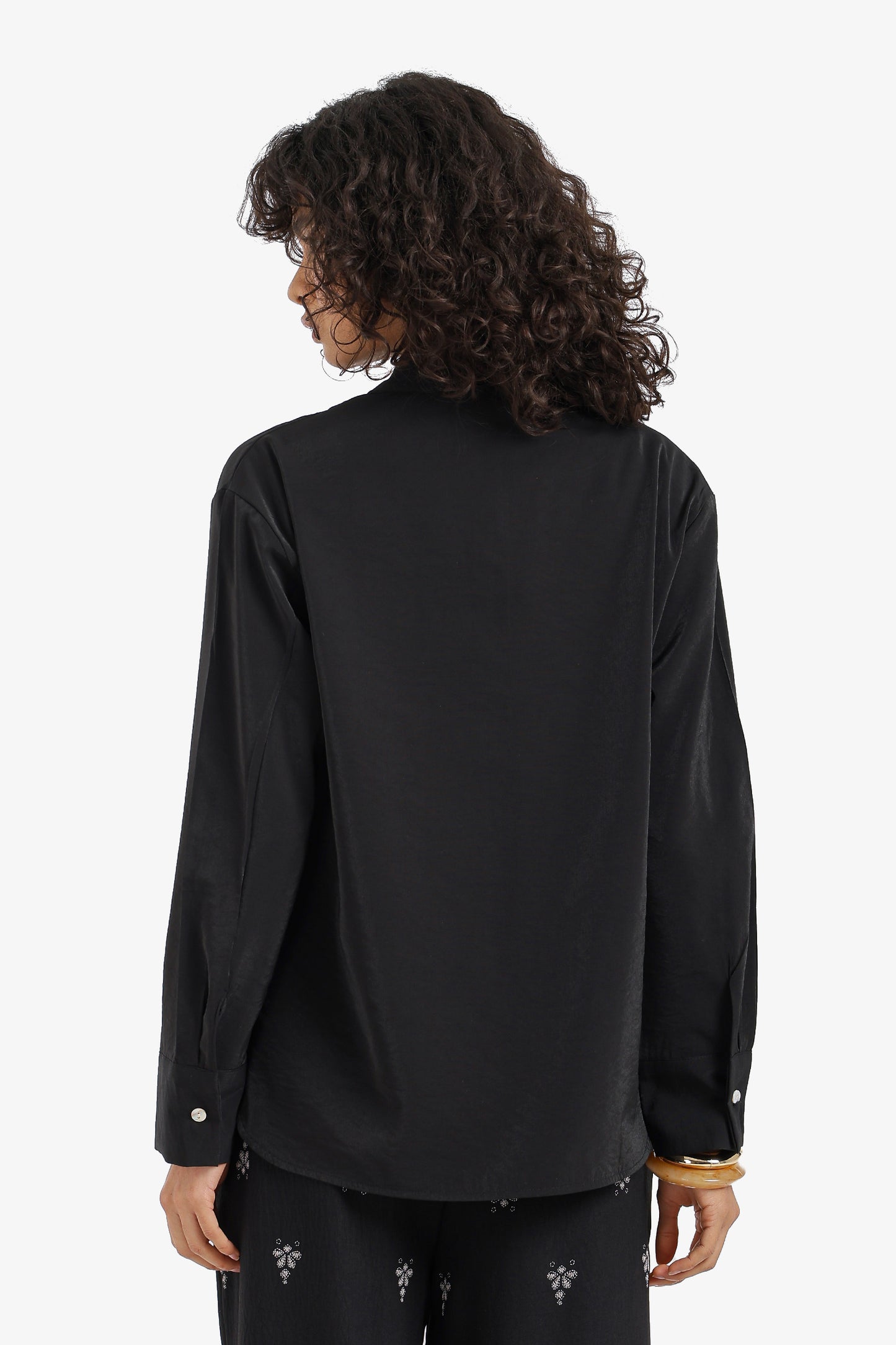 Turn-Down Collar Shirt