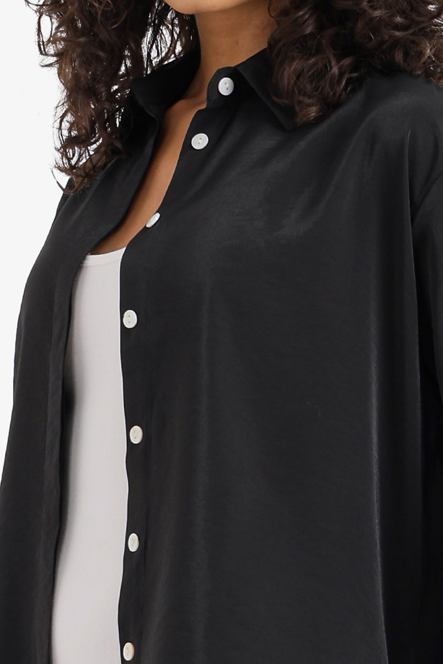 Turn-Down Collar Shirt