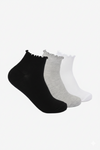 Ruffled Cuff Ankle Socks