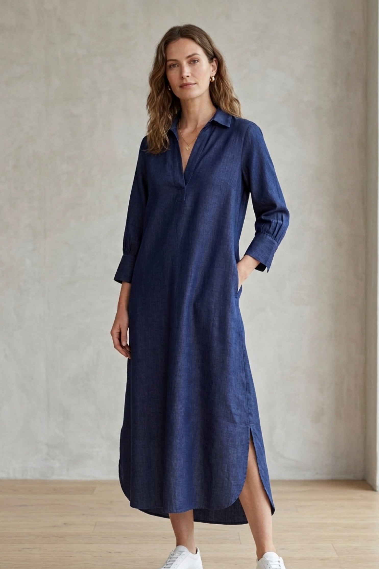 Lightweight Denim Dress