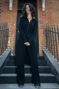 Button-Down Midi Dress