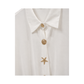 Knotted Crepe Shirt